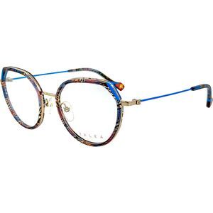Yalea VYA038V Womens Metal Eyeglass Frame Multicolor 50-19